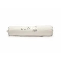 LE NUIT - Almohada Tubulares 450 Gr Tela 300 Hilos Algodón Egipcio 30x60 cm Blanco