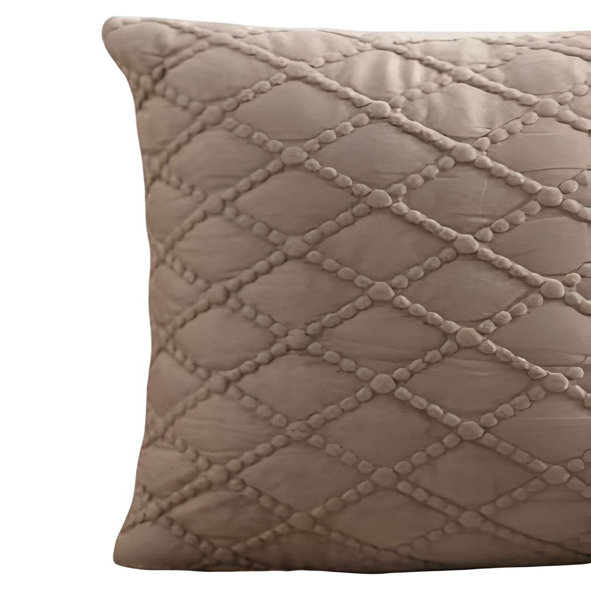 GENERICO - JUEGO DE 4 FUNDAS DE COJIN TERCIOPELO 45X45 CAFÉ…