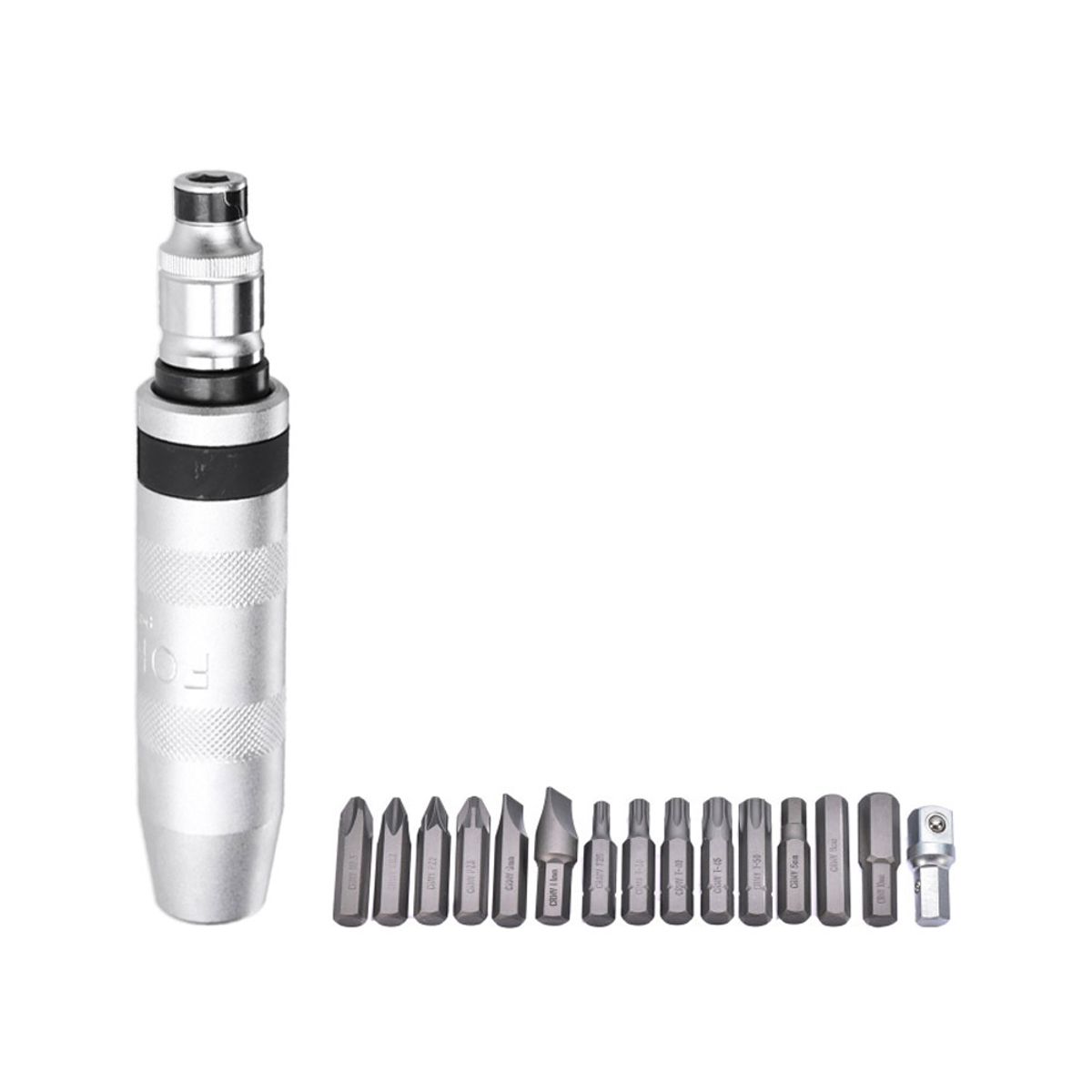 FORCE - Juego de Destornilladores de Impacto - 17 Piezas