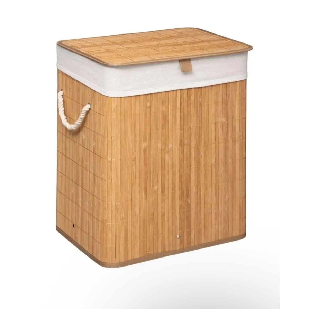 GENERICO - Canasto De Ropa Sucia De Bambú