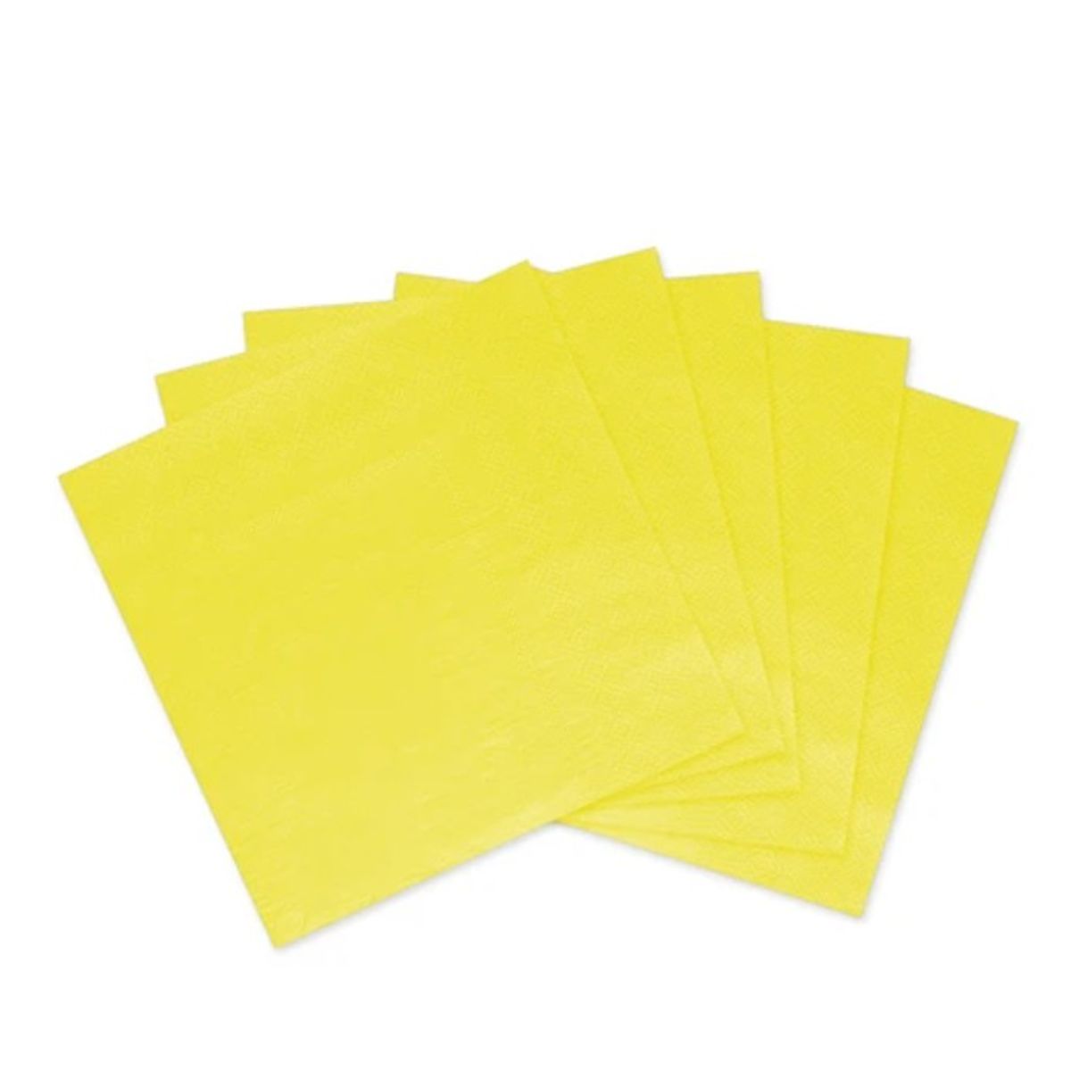 GENERICO - Servilletas Amarillo 16Pcs Fiestas