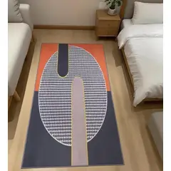 GENERICO - Alfombra De Pasillos Diseño 3d Bajada De Cama Baño Cocina