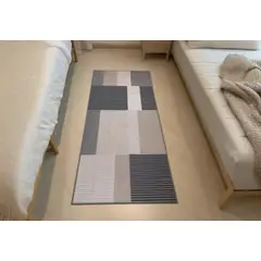 GENERICO - Alfombra De Pasillos Diseño 3d Bajada De Cama Baño Cocina