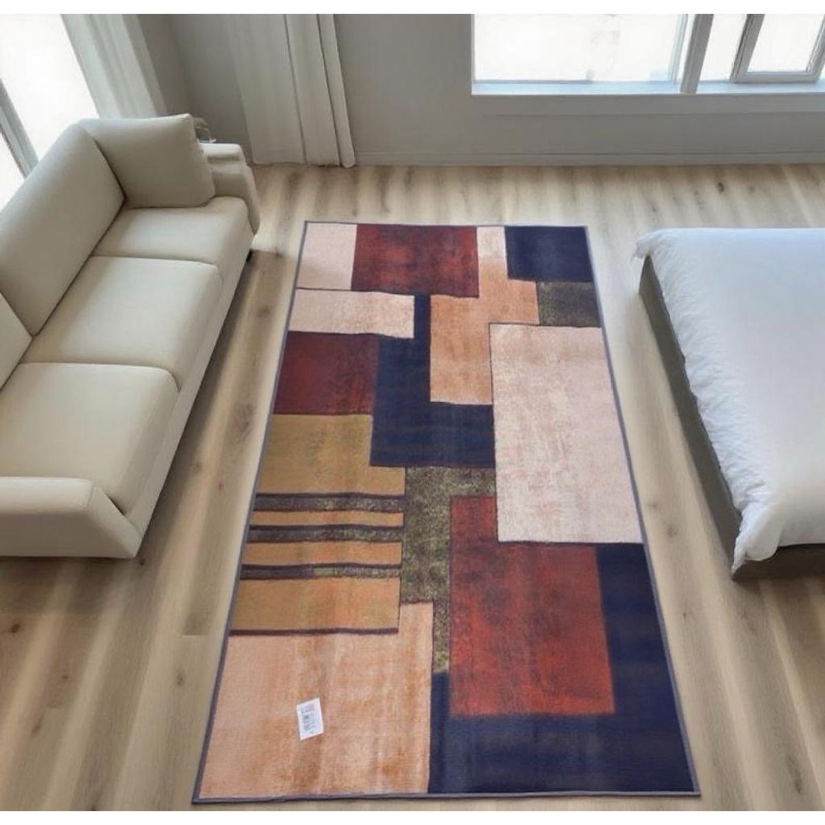 GENERICO - Alfombra De Pasillos Diseño 3d Bajada De Cama Baño Cocina