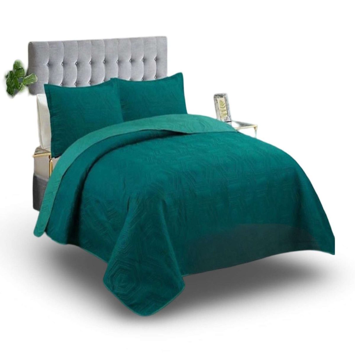 GENERICO - CUBRECAMA DELGADO Quilt de Verano 2 Plaza