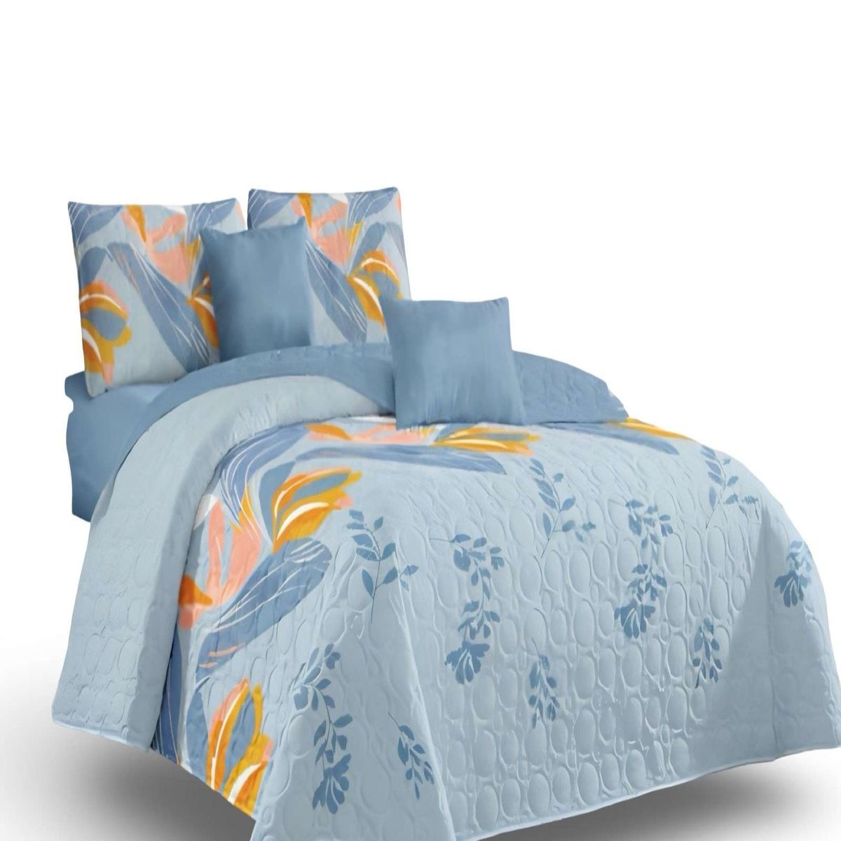 GENERICO - CUBRECAMA DELGADO Quilt de Verano 2 Plaza