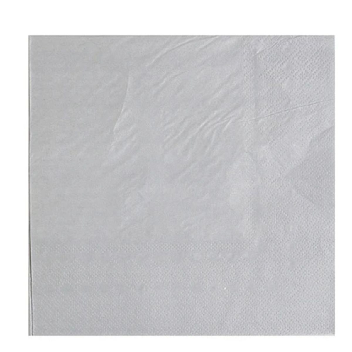 GENERICO - Servilletas Plateada 16Pcs 33X33Cm