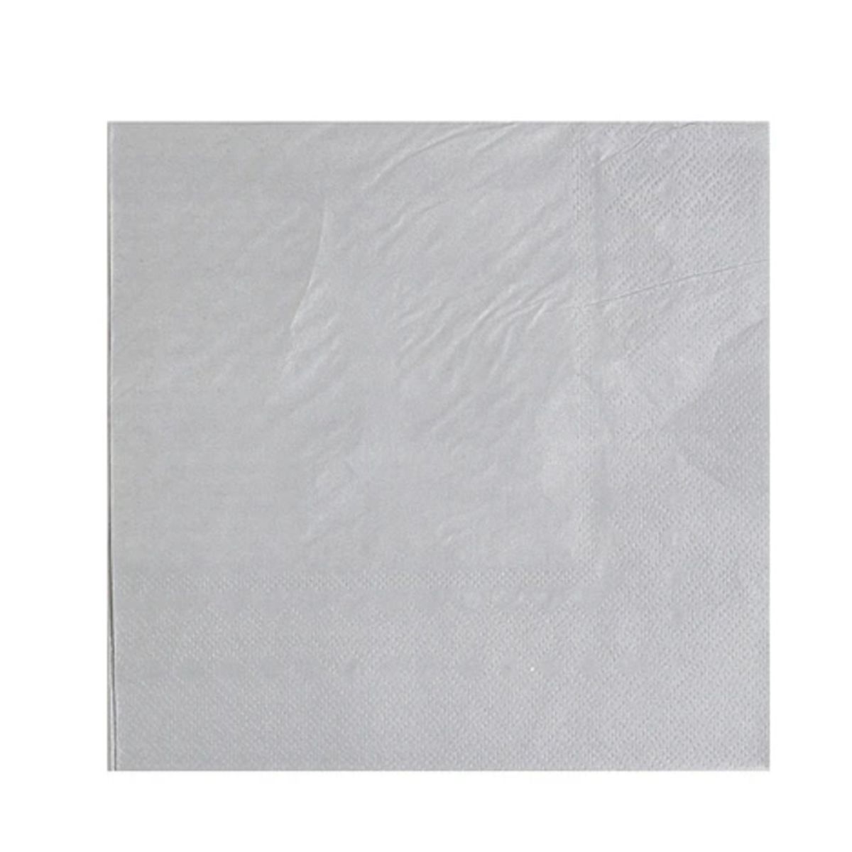 GENERICO - Servilletas Plateada 16Pcs 33X33Cm