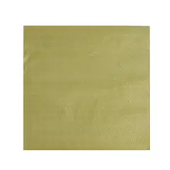 GENERICO - Servilletas Dorada 16Pcs 33X33Cm