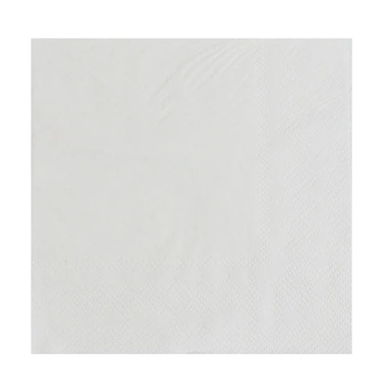 GENERICO - Servilletas Blanca 20Pcs 25X25Cm