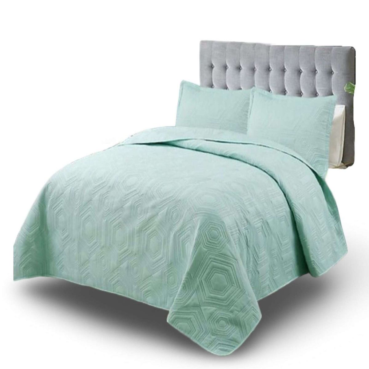 GENERICO - CUBRECAMA DELGADO Quilt de Verano 2 Plaza