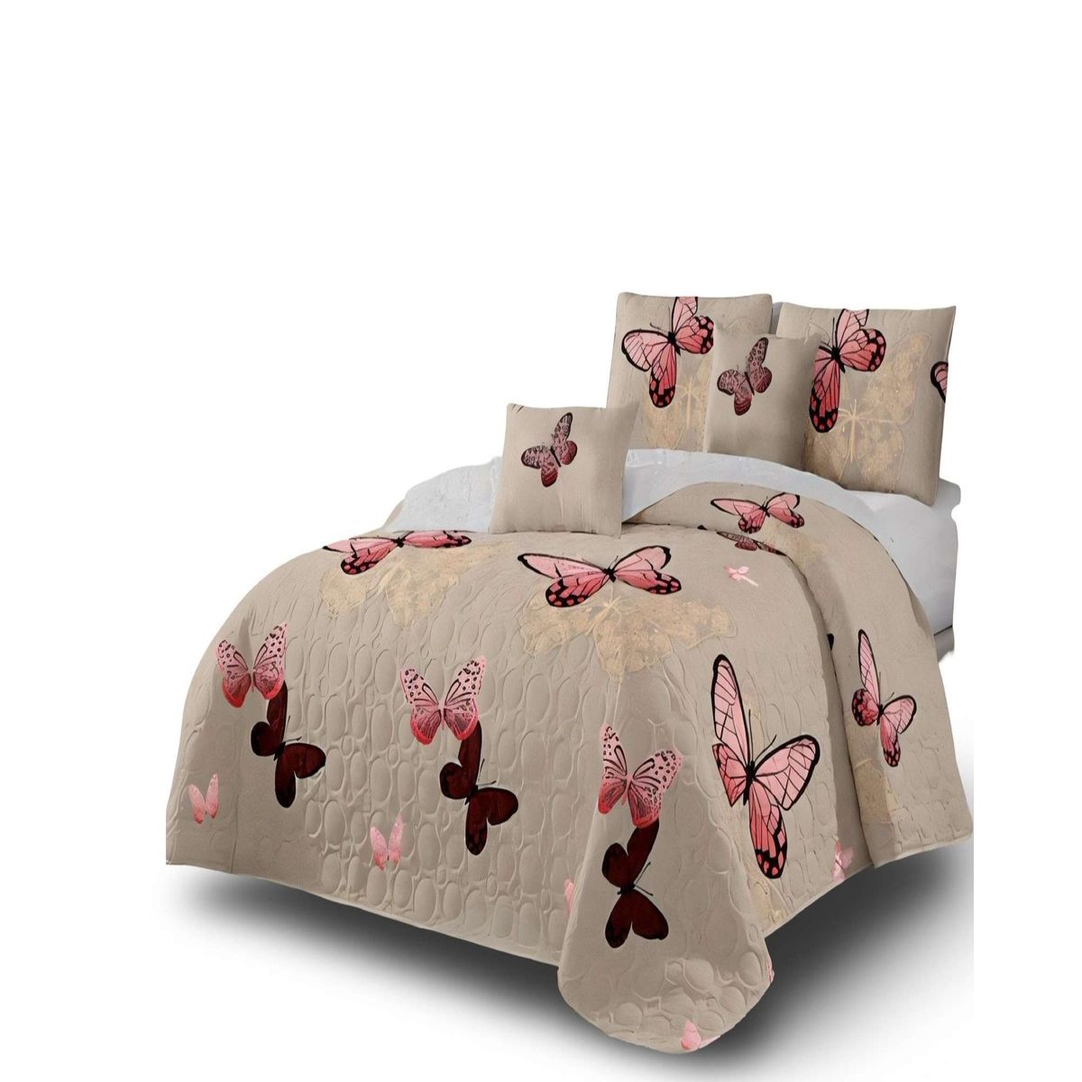 GENERICO - CUBRECAMA DELGADO Quilt de Verano 2 Plaza