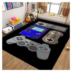 SMARTY XPERIENCE - Alfombra Lisa Juvenil Controles Retro 120x160 CM