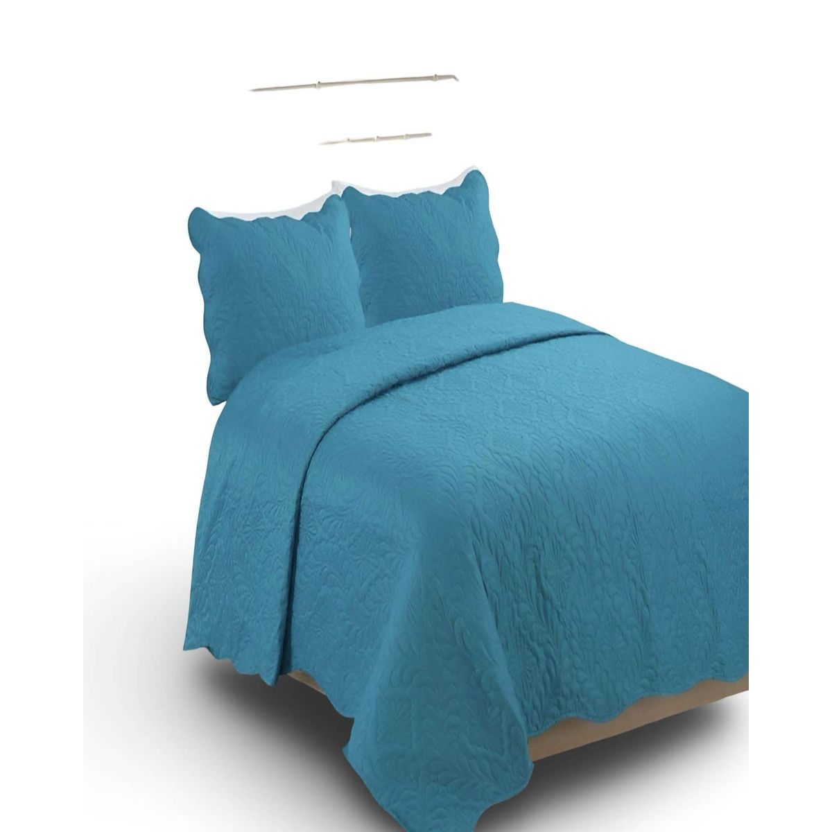 GENERICO - CUBRECAMA DELGADO Quilt de Verano 2 Plaza