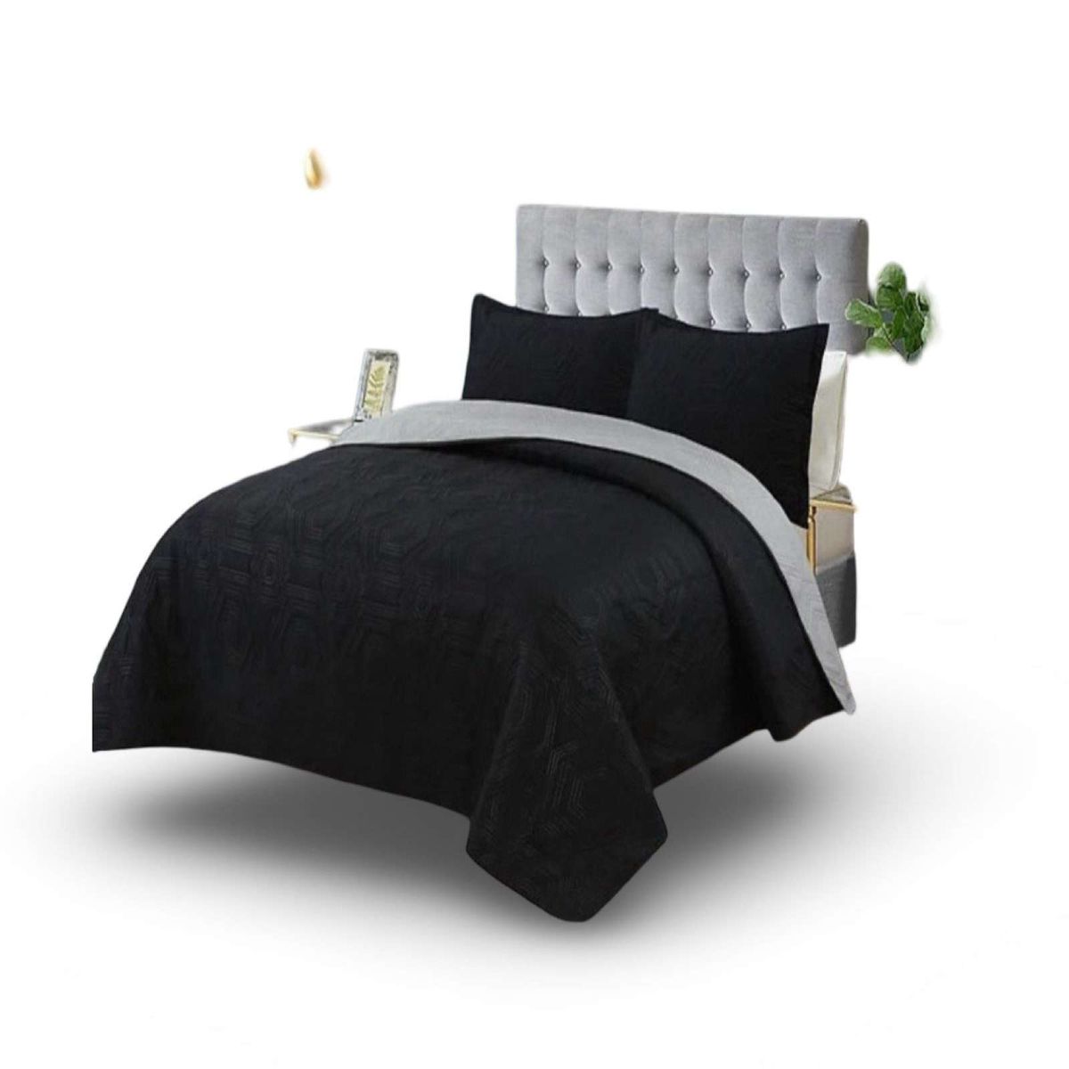 GENERICO - CUBRECAMA DELGADO Quilt de Verano king