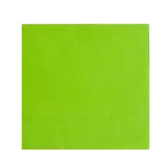 GENERICO - Servilletas Verde 20Pcs 25X25Cm