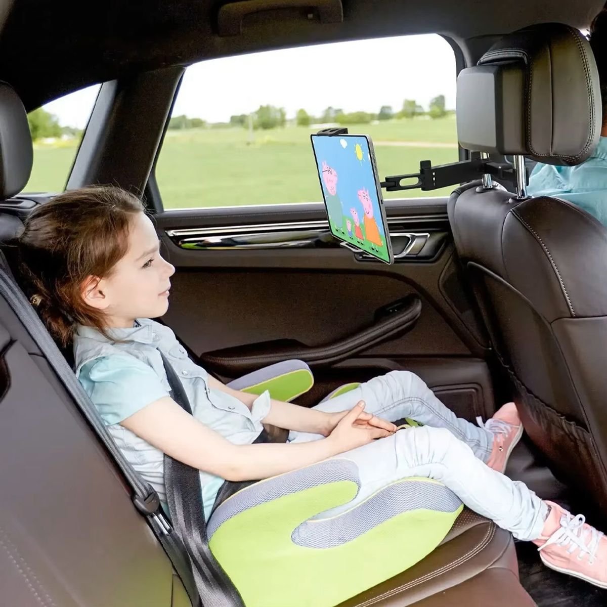 BABYMINE - Soporte para Tablet y Teléfono en Auto  Ideal para Viajes con Niños
