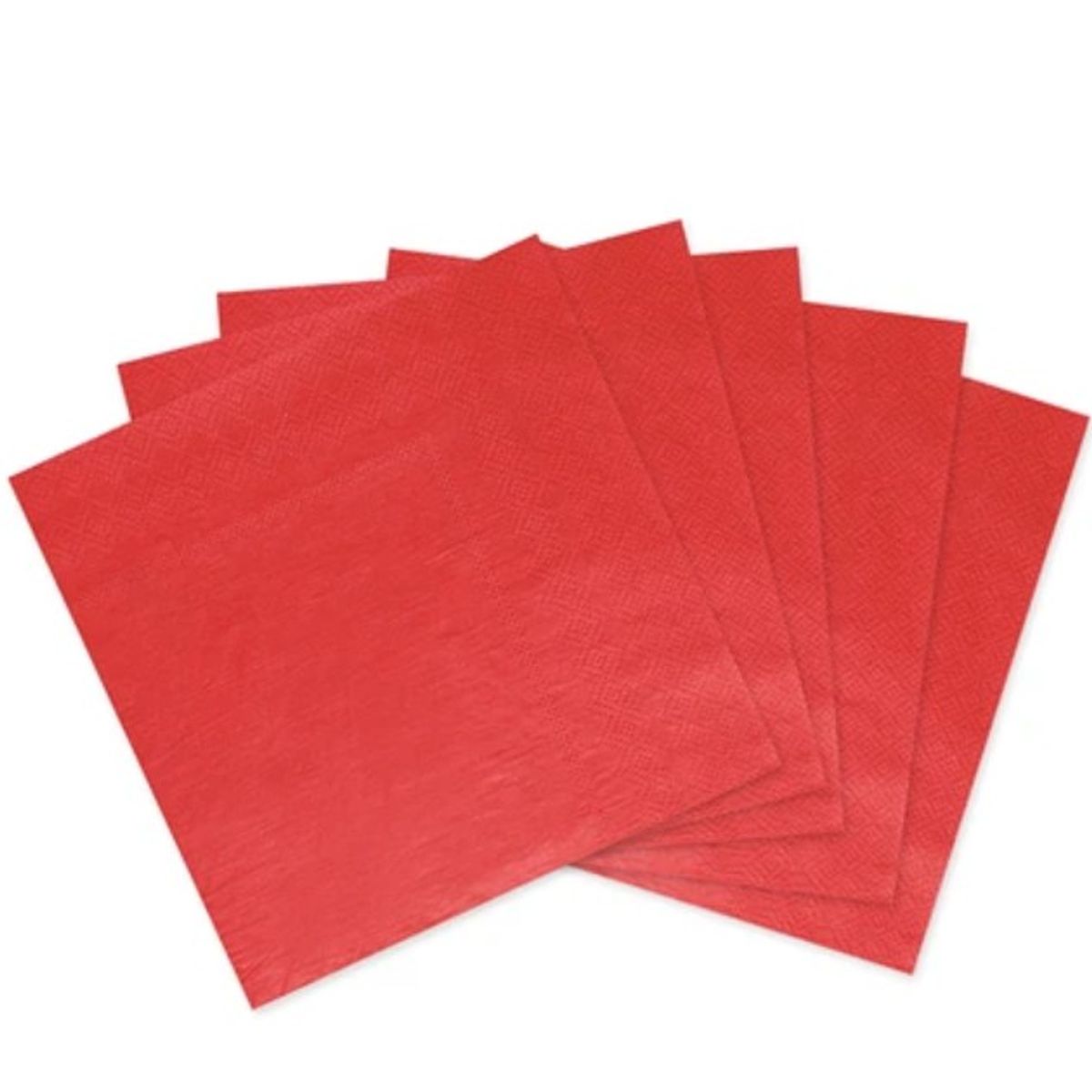 GENERICO - Servilletas De Papel Roja 16Pcs 33X33Cm