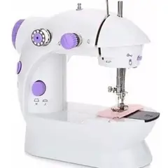 GENERICO - Máquina De Coser Portátil Con Pedal Eléctrica Color Blanco