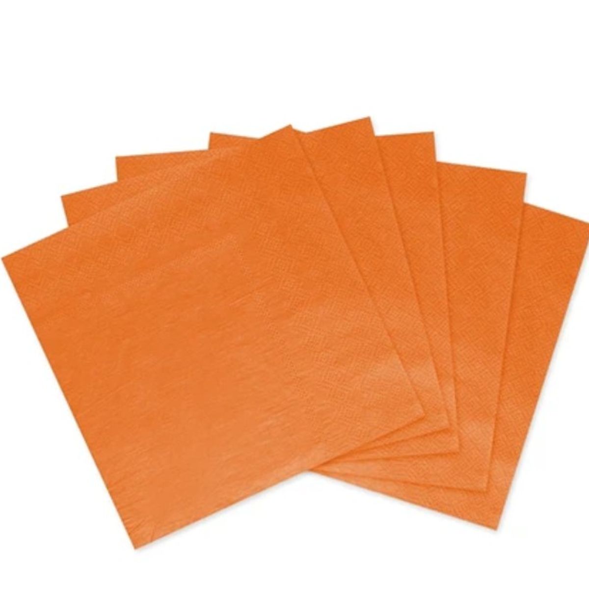 GENERICO - Servilletas De Papel Naranja 16Pcs 33X33Cm