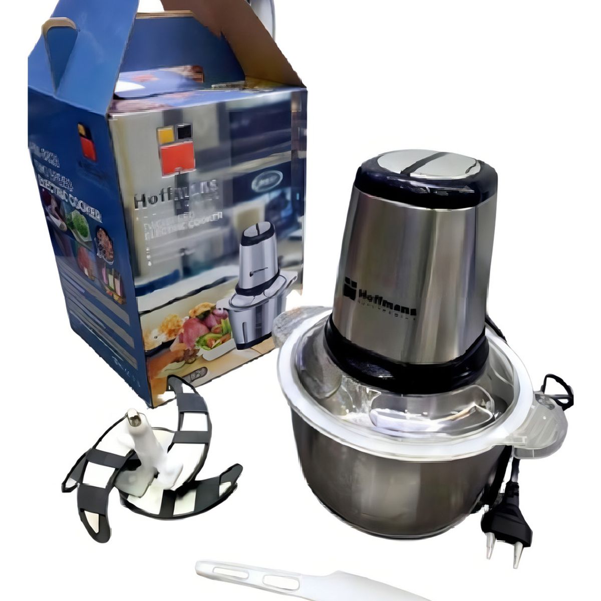 GENERICO - Picatodo Electrico 2l Hoffmans Color Plateado