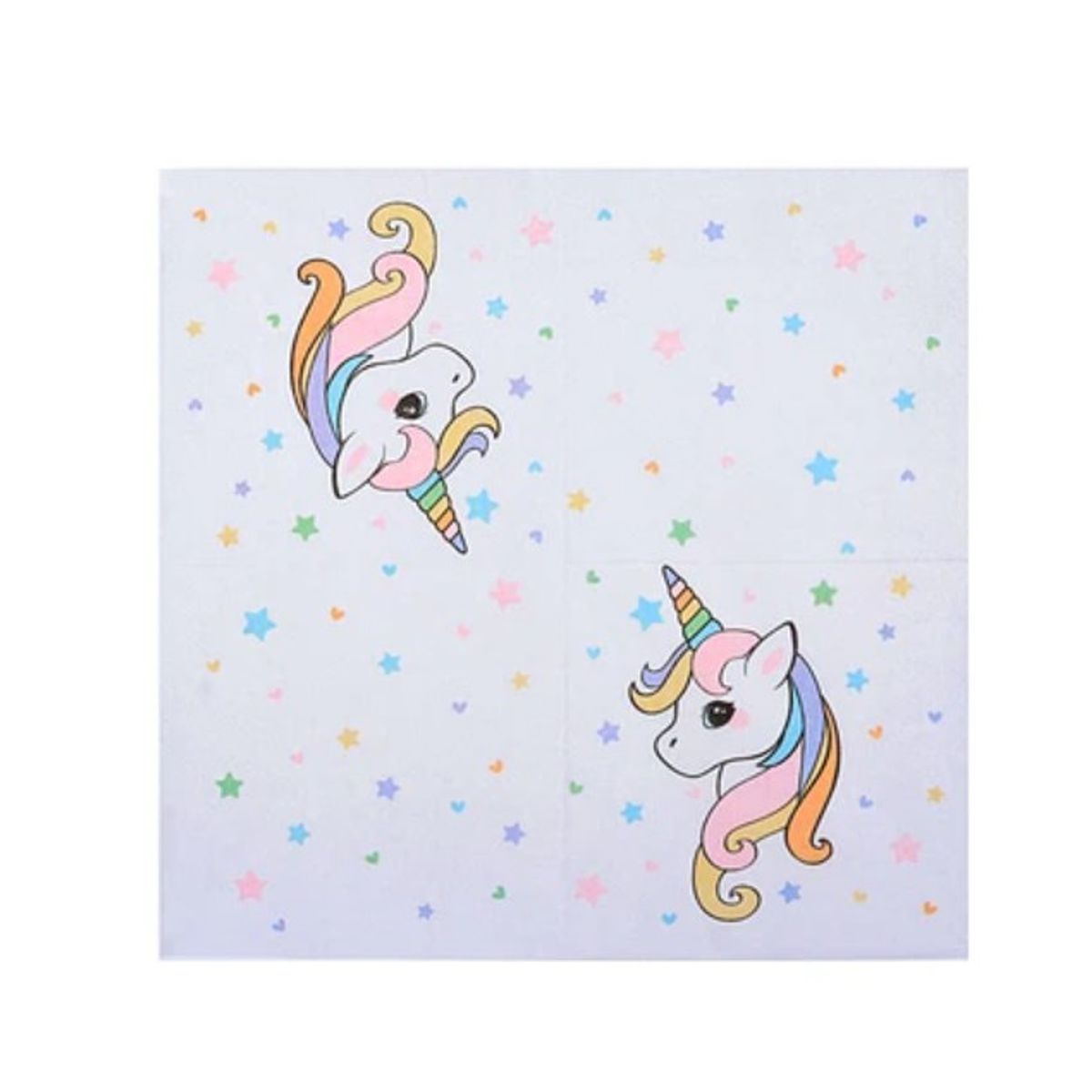 GENERICO - Servilletas De Papel Unicornio 33X33Cm 16Pcs