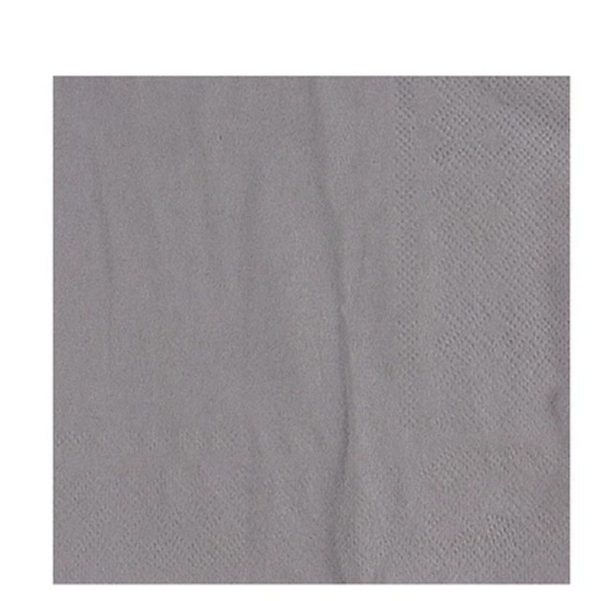 GENERICO - Servilletas De Papel Plateadas 20Pcs 25X25Cm