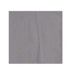 GENERICO - Servilletas De Papel Plateadas 20Pcs 25X25Cm