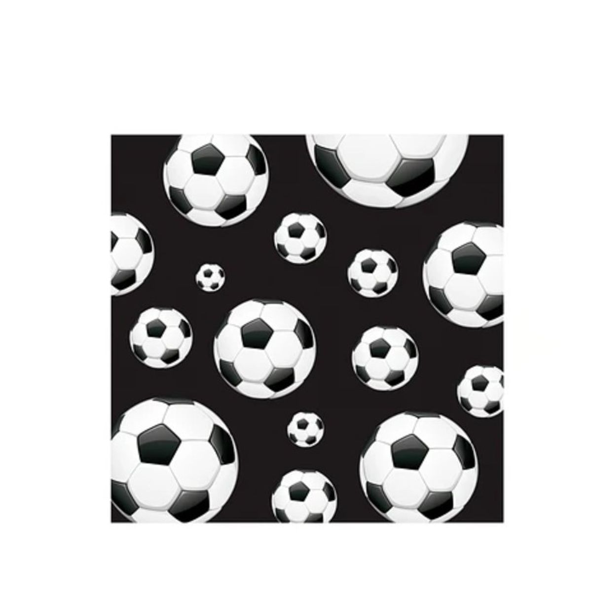 GENERICO - Servilletas De Futbol 16Pcs 33X33Cm
