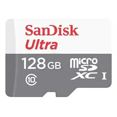 NO LOGO - Tarjeta Memoria 128gb Sandisk Micro Sd Clase 10 + Adaptador
