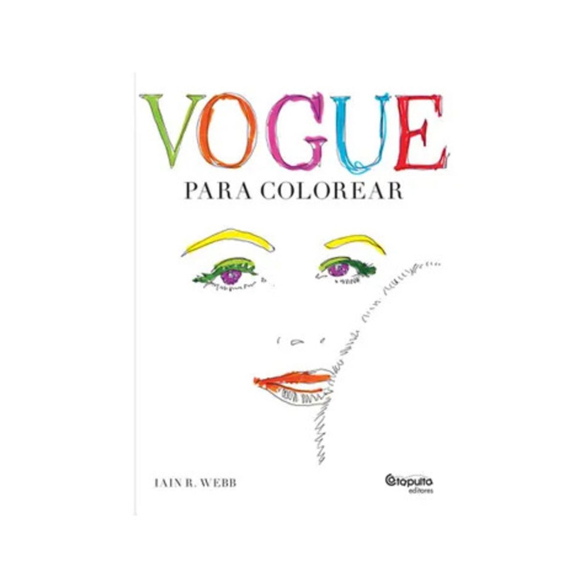 TOP10BOOKS - LIBRO Vouge Para Colorear - Vouge Para Colorear