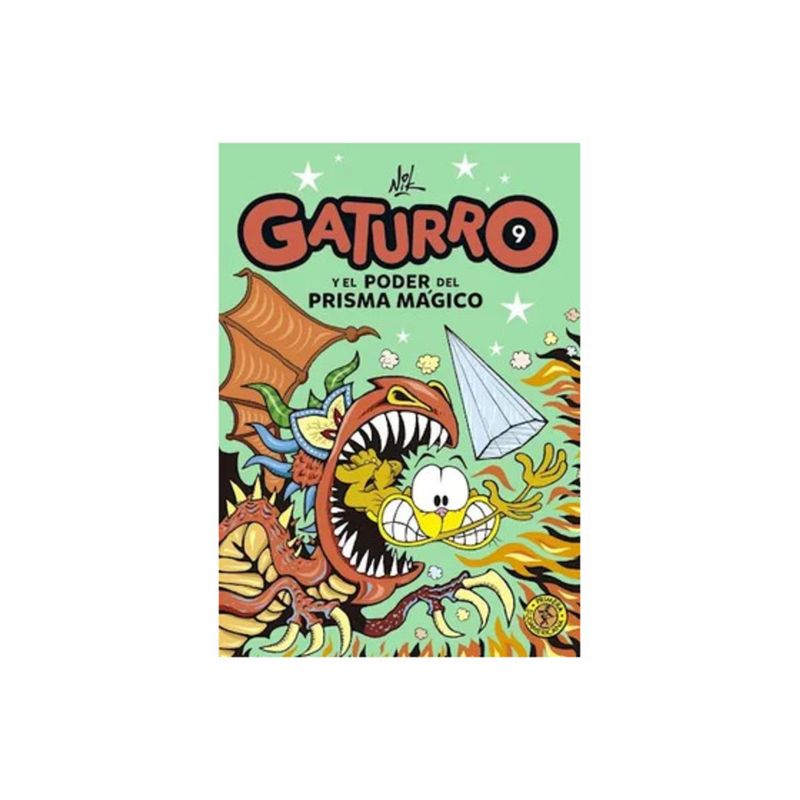 TOP10BOOKS - LIBRO Gaturro 9. Gaturro Y El Poder Del Prisma Mágico - Nik