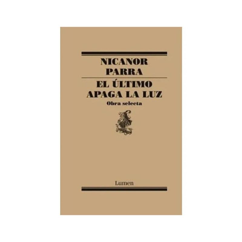 TOP10BOOKS - LIBRO El Último Apaga La Luz - Nicanor Parra