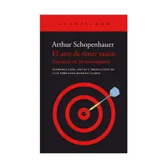 TOP10BOOKS - LIBRO El Arte De Tener Razón - Arthur Schopenhauer