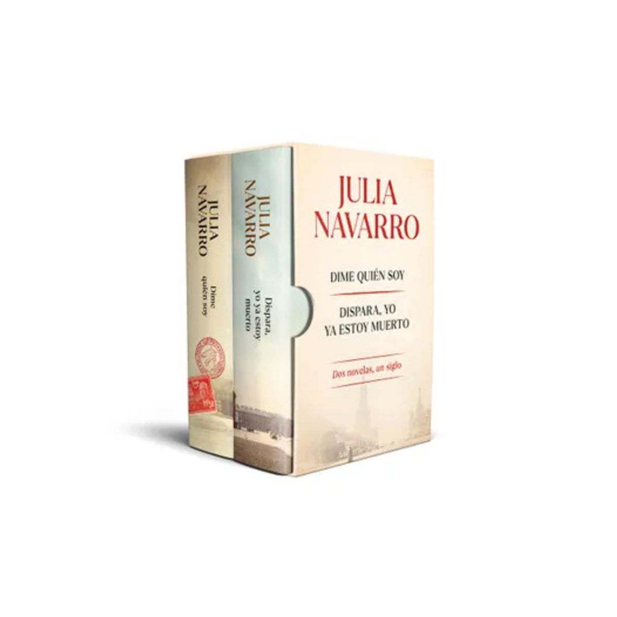 TOP10BOOKS - LIBRO Estuche Julia Navarro (contiene: Dime Quién Soy - Dispara, Yo Ya Estoy
