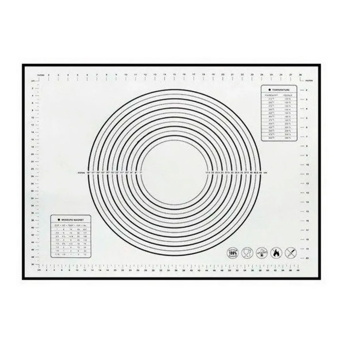GENERICO - Mantel Individual De Silicona Para Repostería Ideal Cocinas
