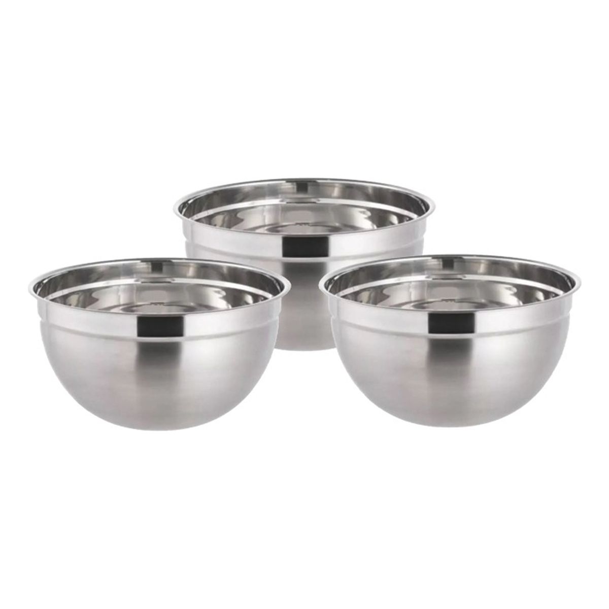 GENERICO - Pack 3 Bowls Repostería Cocina Ensaladas 20cm