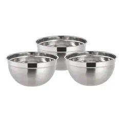 GENERICO - Pack 3 Bowls Repostería Cocina Ensaladas 20cm