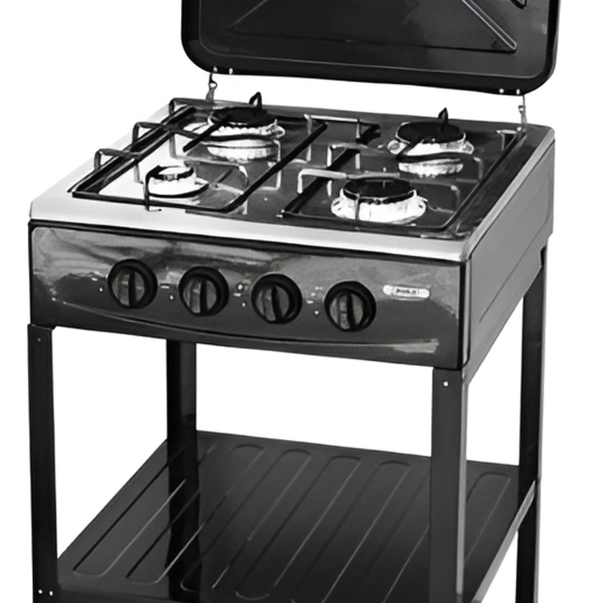 GENERICO - Cocina A Gas Encimera 4 Platos 4 Quemadores Con Patas