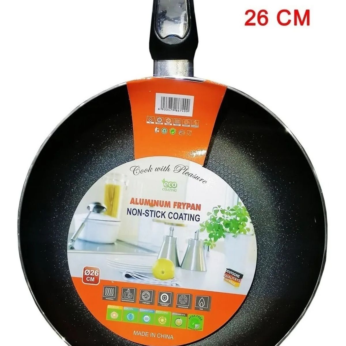 GENERICO - Sartén 26 Cm Antiadherente Teflon