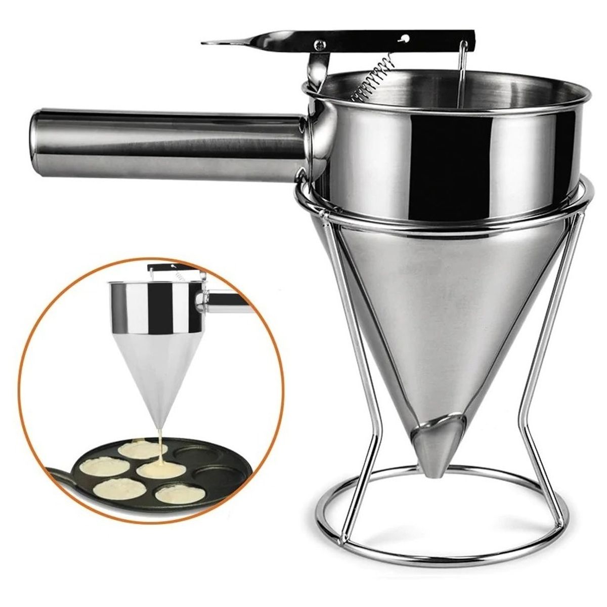 GENERICO - Dispensador De Masas Para Panqueques 12l