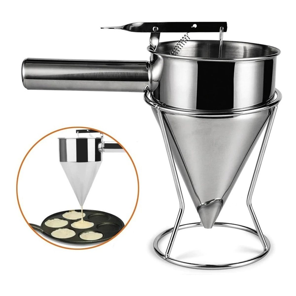 GENERICO - Dispensador De Masas Para Panqueques 12l
