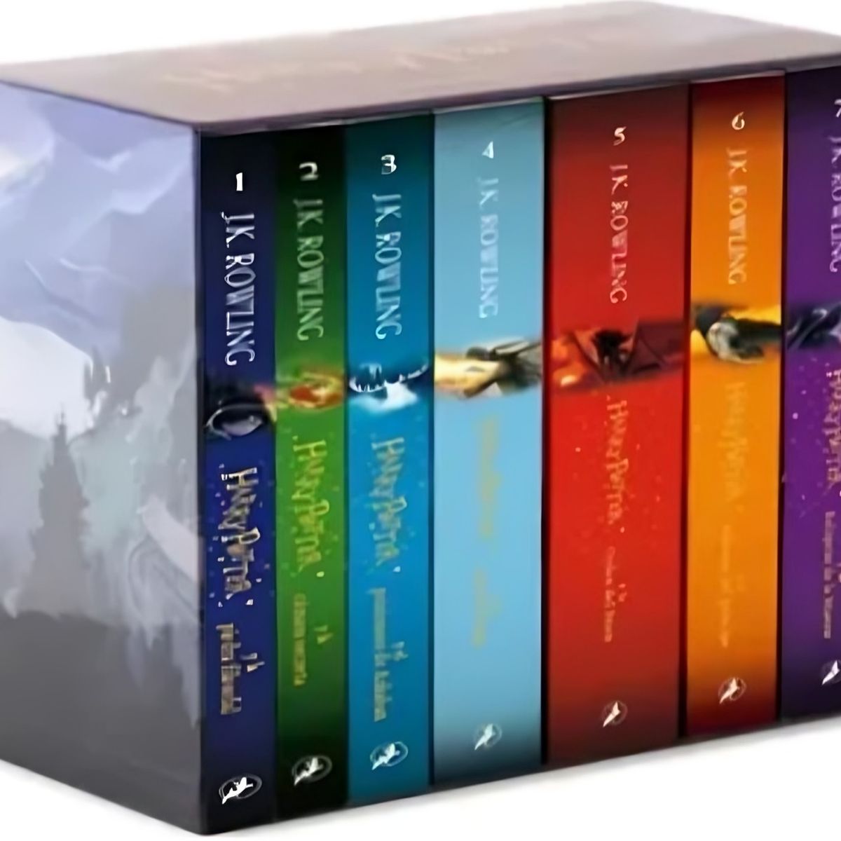 TOP10BOOKS - LIBRO Estuche Harry Potter Pack 7 Libros - Estuche Harry Potter Pack 7 Libros