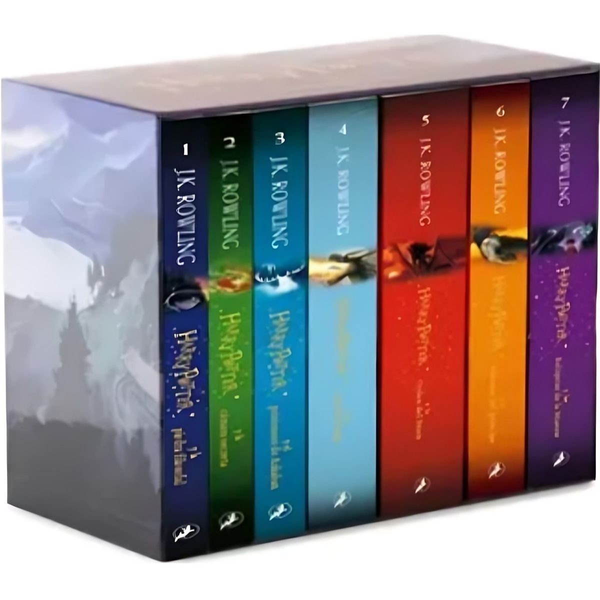 TOP10BOOKS - LIBRO Estuche Harry Potter Pack 7 Libros - Estuche Harry Potter Pack 7 Libros