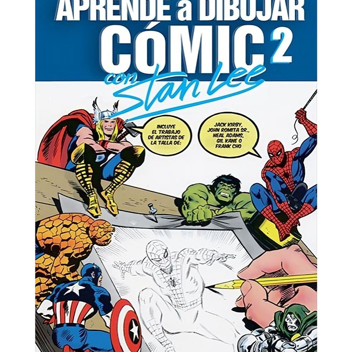 TOP10BOOKS - LIBRO Aprende A Dibujar Comic Con Stan Lee Vol 2