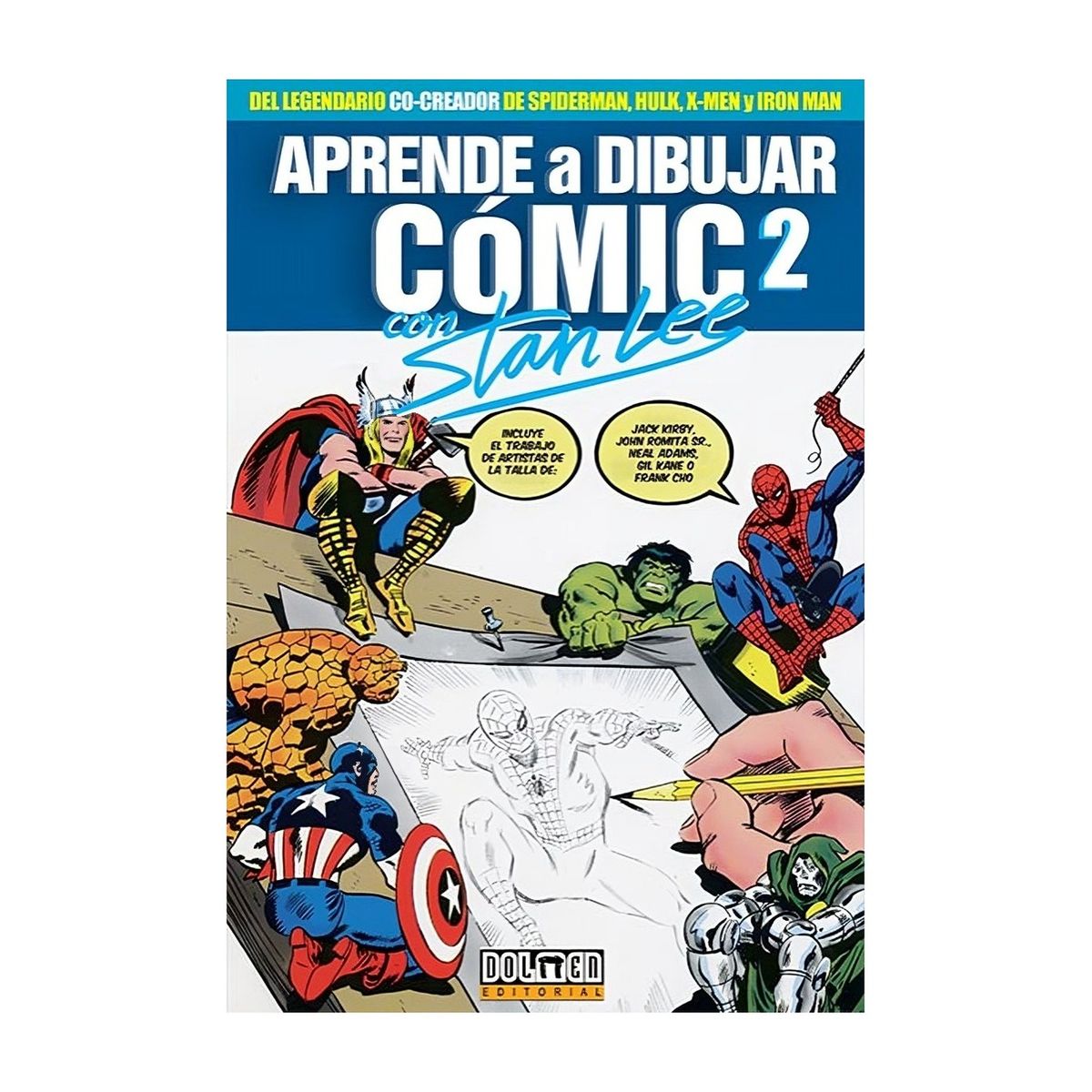TOP10BOOKS - LIBRO Aprende A Dibujar Comic Con Stan Lee Vol 2
