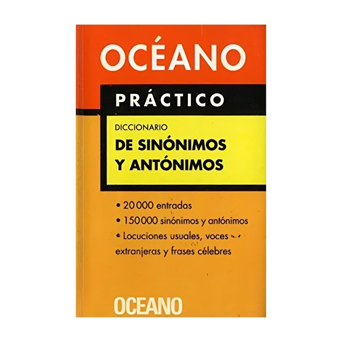 TOP10BOOKS - LIBRO Dicionario Océano Practico De Sinonimos Y Antónimos
