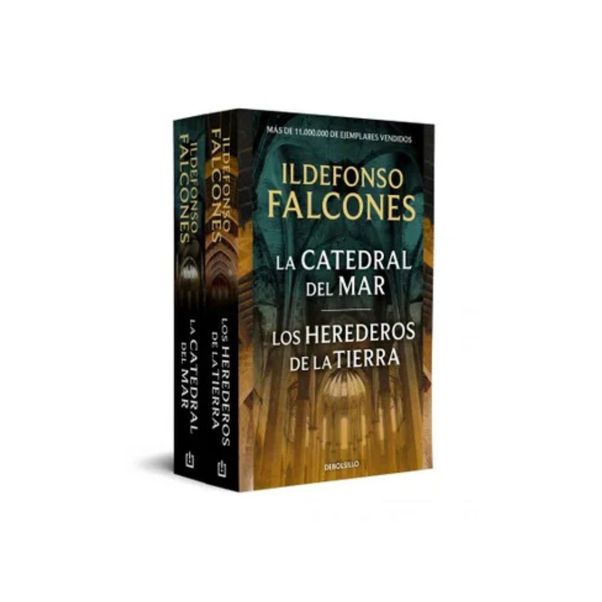 TOP10BOOKS - LIBRO La Catedral Del Mar - Los Herederos De La Tierra (pack)