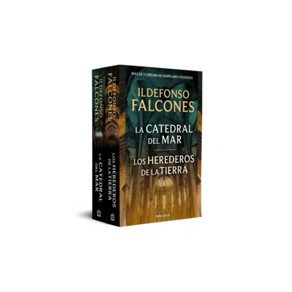 TOP10BOOKS - LIBRO La Catedral Del Mar - Los Herederos De La Tierra (pack)