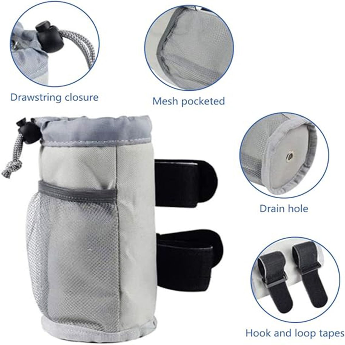 WELDMON - Bolsa Aislante Porta Botellas Bicicleta para ciclismo